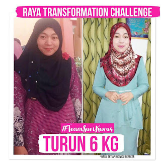 Testimoni Kurus dengan Herbalife Terkini 2018 : EDISI KURUS SEBELUM RAYA