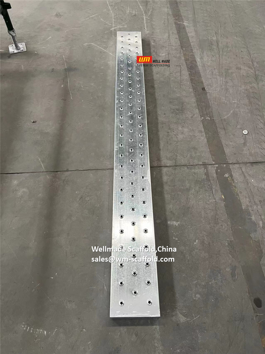 AS/NZS 1577 standard scaffold battens for kwisktage scaffolding system - 63mm scaffold boards steel with anti-slip surface - wellmade