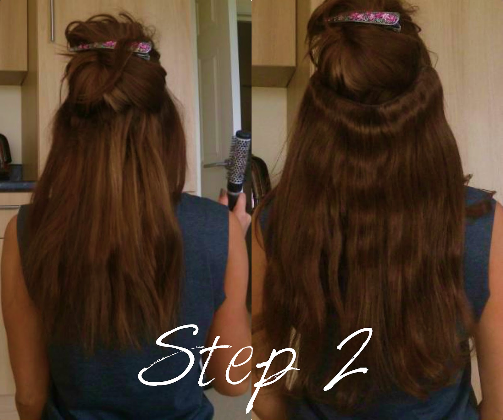 Curly Wavy Hair Tutorial featuring Halo Hair Extensions ...
