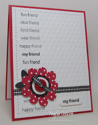 Stampin Up Polka-Dot Posies, Card Designer Angie Crockett