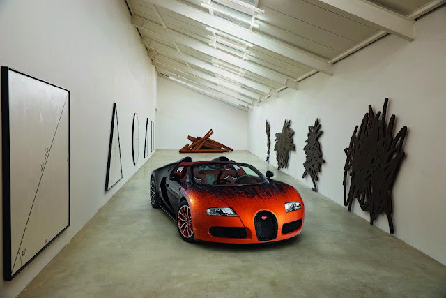 Bugatti Veyron, Latest Design of Bugatti Veyron, French Artist Bernar Venet, Bugatti Designed by french artist bernar venet, bugatti new designs, bugatti new design by bernar venet