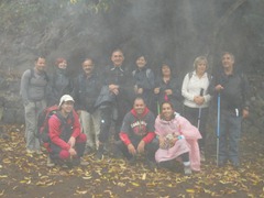 Foto de grupo antes de empezar