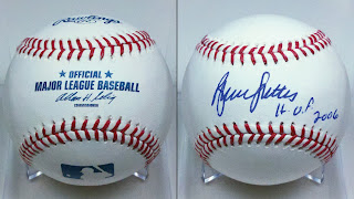 Bruce Sutter Signed Baseball with Hall of Fame Inscription HOF 2006