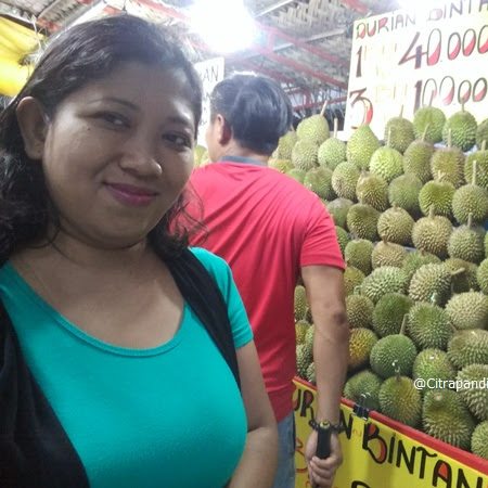 Eating Durian in The Durian Season