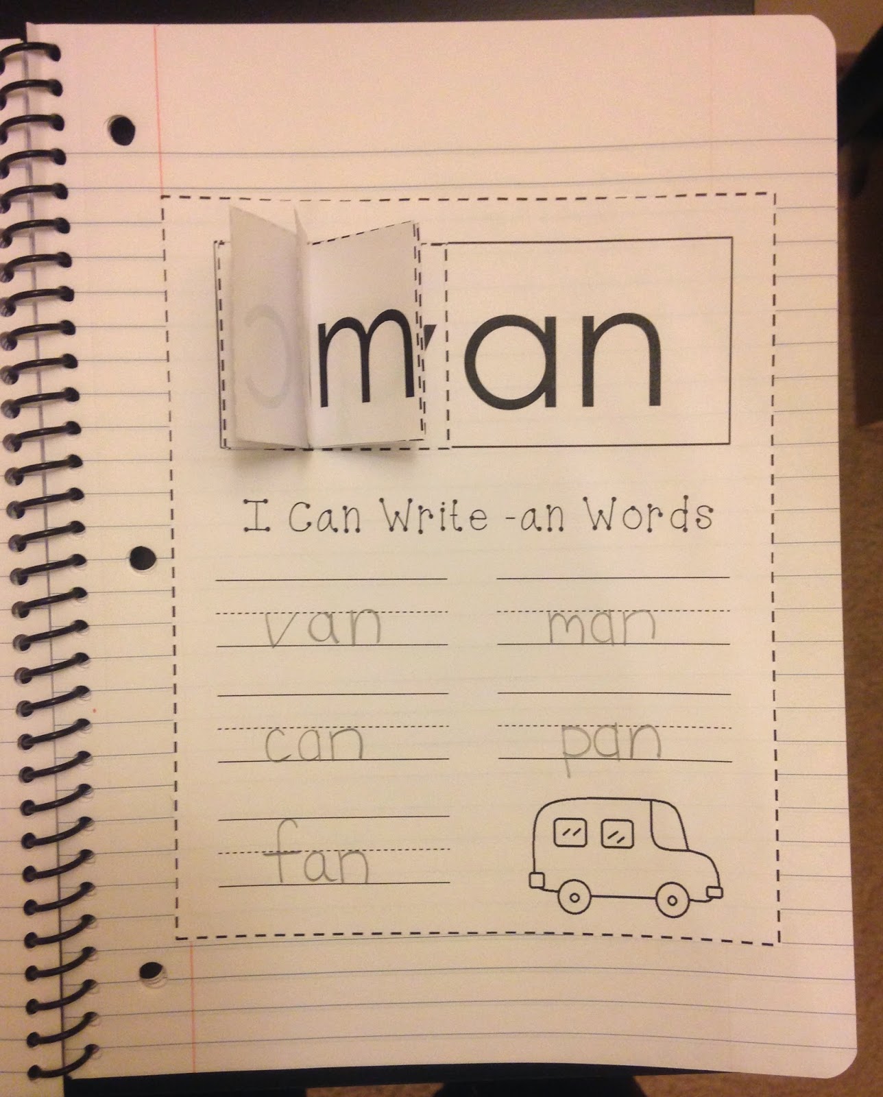 https://www.teacherspayteachers.com/Product/CVC-Word-Families-Interactive-Notebook-1235903