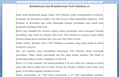 Belajar Mengatur Lembar Kerja Microsoft Office Word (Ukuran Kertas, Margin,Orientation, Spasi, dll)