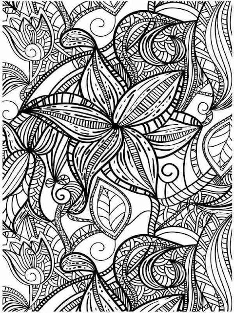 free printable flower garden coloring pages