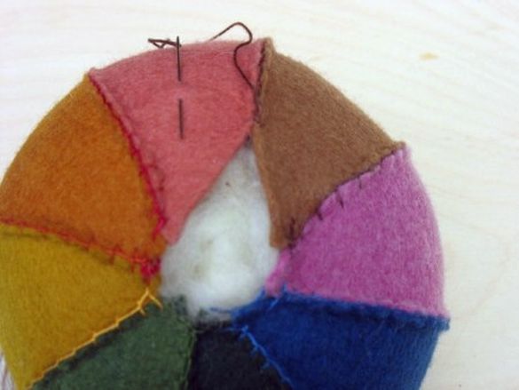 Felt Ball Sewing Tutorial and Pattern