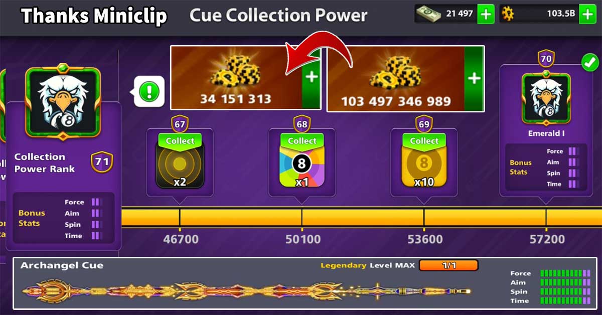 Cue Collection Power 8 Ball Pool Version 5 0 0 Apk