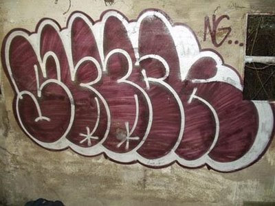 New Grafity Art Image: Graffiti bubble >> graffiti alphabet 3d "purple"