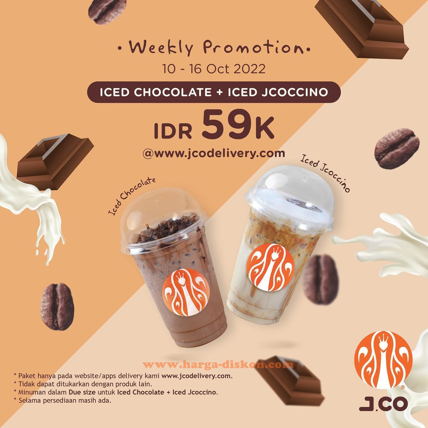 Promo JCO Terbaru Weekly Promotion Periode 10 - 16 Oktober 2022