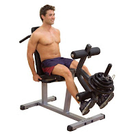 seated leg extension machine