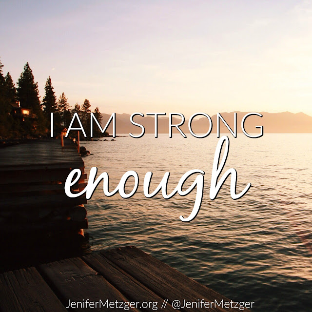 I am strong enough...with God. #IF_IAmStrong #strength #God