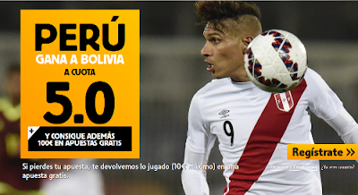 betfair Peru gana cuota 5 Bolivia Copa America 26 junio