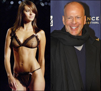 Not to be outdone by exwife Demi Moore Bruce Willis decided to marry a 