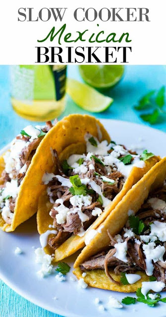 Slow Cooker Mexican Brisket