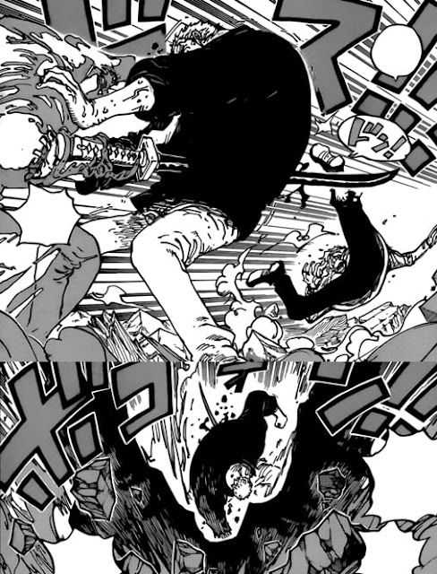 ワンピース 漫画 1087話ネタバレ ガープ シリュウ ONE PIECE Chapter 1087