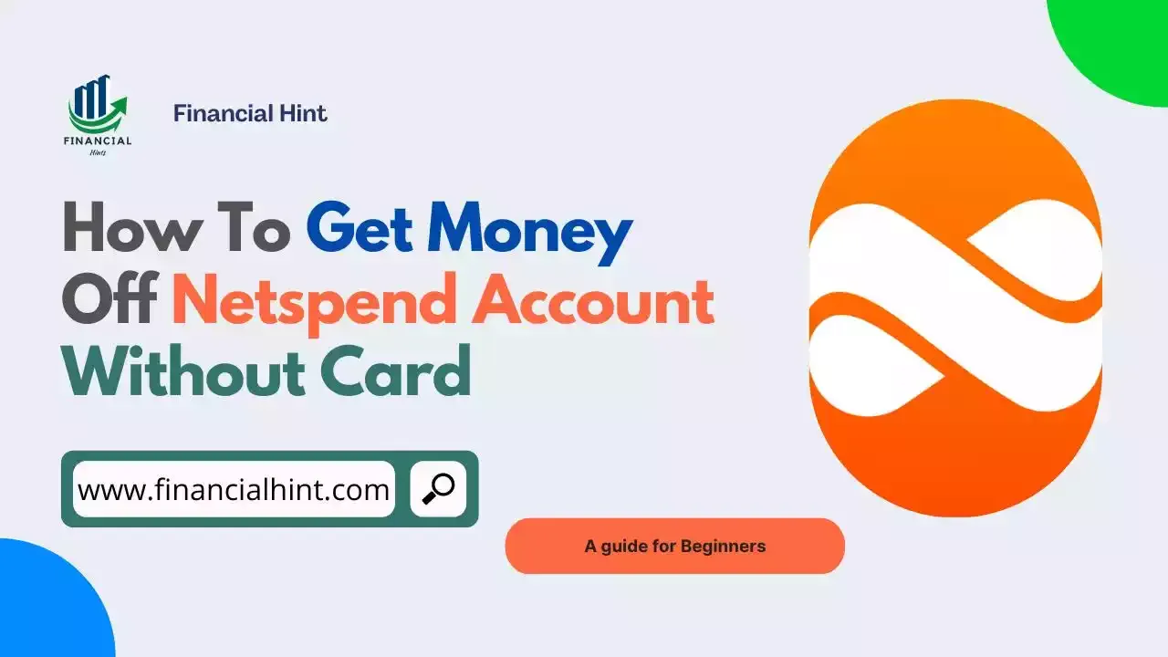 how to get money off netspend account without card