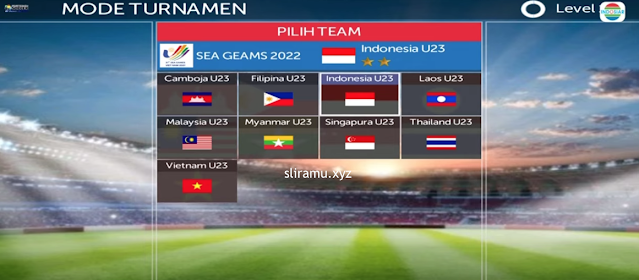 FTS 22 Mod Sea Games + Liga Indonesia New Kits & Update HD Grafik