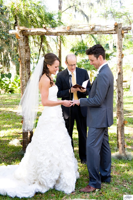 Wedding photography at Leu Gardens