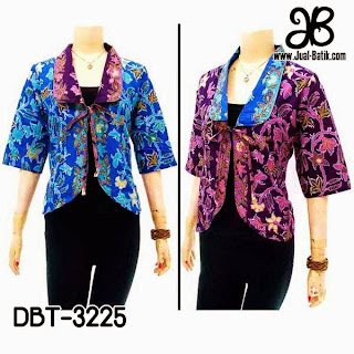 Blazer Batik Modern Terbaru