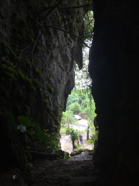 Natural caves in Dagang Mountains, Kaohsiung, Taiwan