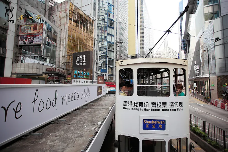 香港旅遊-軌道電車｜擁有百年歷史的叮叮車