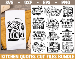 Kitchen SVG Bundle, svg desings, svg quotes, svg sayings, cooking svg, chef svg, baking svg, funny quotes svg, pot holder svg, funny kitchen