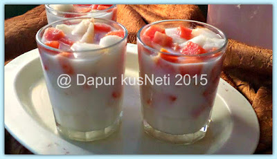 Easy Fruit Ice Recipe at kusNeti kitchen 2015