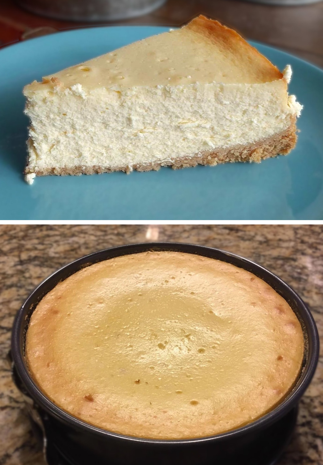 easy & creamy new york cheesecake