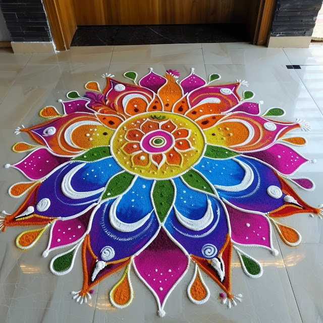 happy teachers day rangoli