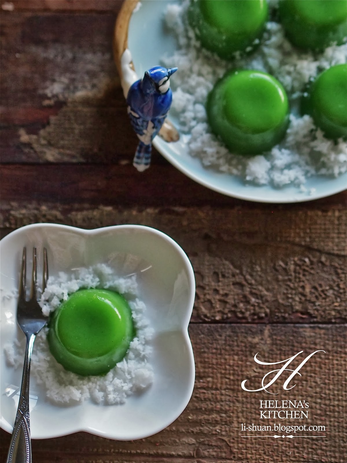 Helena's Kitchen: Kuih Kosui Pandan