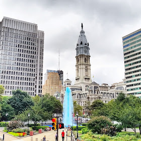Philadelphia City Hall and Love Park