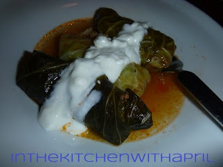 Kara Lahana Dolmasi, Stuffed Collard Greens