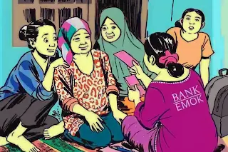 Fenomena Ibu-ibu Desa Kecanduan Bank Keliling