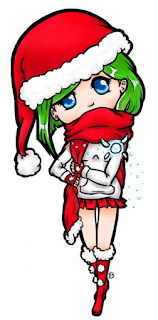 Another holiday piece of my character Miyu on Gaiaonline. Drawn in 2012.