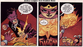 Wonder Woman burns her breastplate