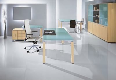 Modern Furniture Glass Office Desk