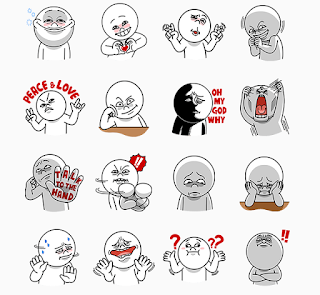 sticker line gratis