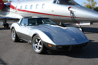 Corvette and Learjet 60