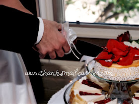 wedding cheesecake