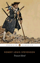 Treasure Island by Robert Louis Stevenson book cover