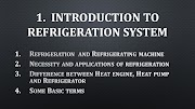 1. Introduction to Refrigeration