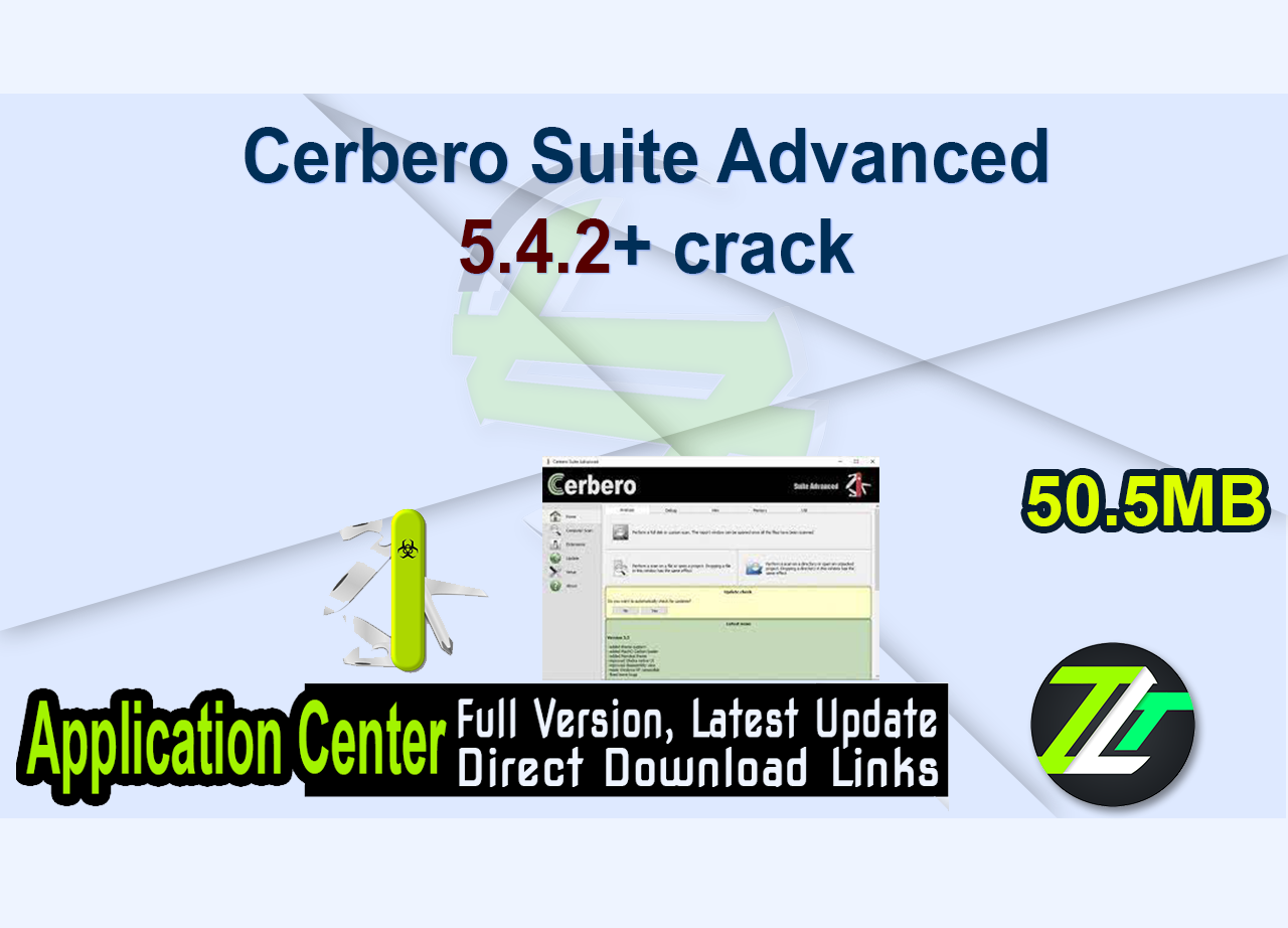 Cerbero Suite Advanced 5.4.2+ crack