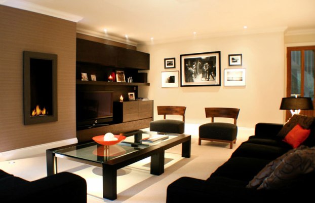 Living Room Wall Colors For Black Furniture | Wall ...