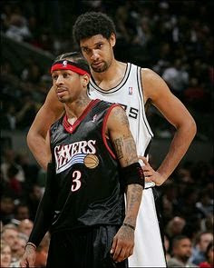 Allen Iverson, Tim Duncan, NBA rivalry, NBA legacy