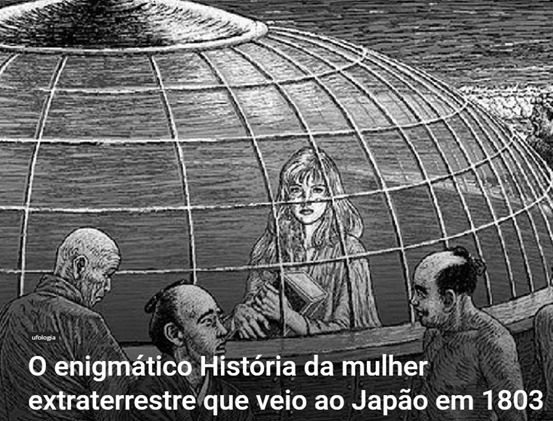 historia da mulher extraterrestre no japao