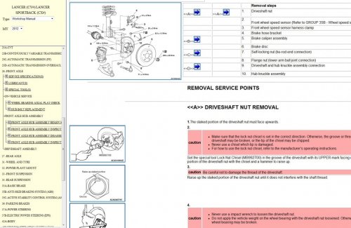 Mitsubishi Workshop Manuals (2005-2012) Free - Automotive Library