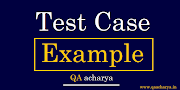  Example of Test Cases