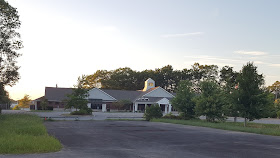 Senior Center with the parking lot expansion being worked on as well